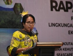 PJ Bupati Biak Hadiri Rapat Paripurna LKPJ Tahun 2023