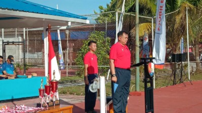 Sambut HUT TNI AU, Lanud Manuhua Gelar Turnamen Tenis Lapangan Danlanud Cup II