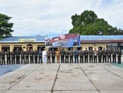 Wakapolres Biak pimpin upacara HUT Bhayangkara ke 78