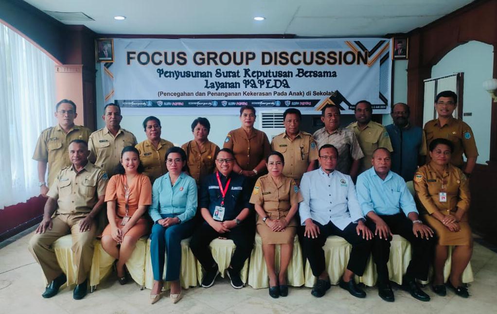 Dinas Pendidikan dan Kebudayaan Kabupaten Biak Numfor gelar Focus Group Disscusion (FGD), Selasa (02/7)