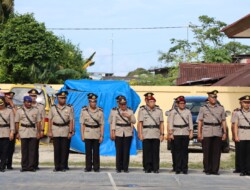 Kapolres Biak Numfor Pimpin Sertijab Kapolsek, Kasat dan Kabag