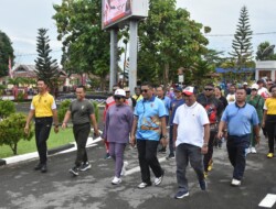 Kick Off HUT RI ke – 79 di Biak ditandai jalan santai bersama