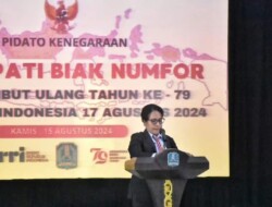 PJ Bupati Sampaikan Pidato Kenegaraan HUT RI ke – 79 Tahun 2024