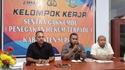 Sentra Gakkumdu Supiori Terus Lakukan Pengawasan pada Tahapan Pilkada Supiori