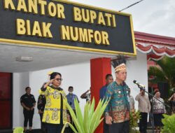 Pj Gubernur Papua Ramses Limbong Pimpin Apel Gabungan di Biak, Tekankan Inovasi PAD dan Netralitas ASN Jelang Pilkada