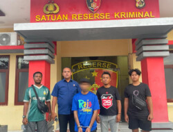 Polres Biak Numfor Amankan Terduga Pelaku Pembakaran Rumah di Sumberker