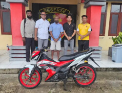 Polres Biak Numfor Serahkan Tersangka Pencurian Motor ke Kejaksaan