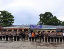 Operasi Lilin Cartenz 2025, Polres Biak Numfor Kerahkan Ratusan Personel Amankan Natal dan Tahun Baru