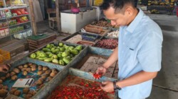 Satgas Pangan Polres Biak Numfor Sidak Retail dan Pasar Tradisional